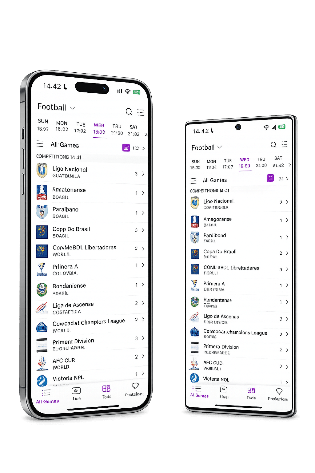 Oddsy app on phone